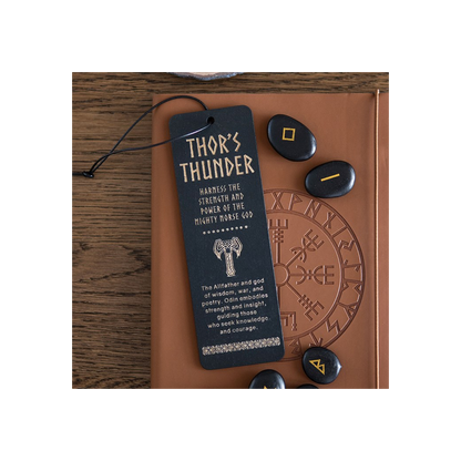 Thor's Thunder Wooden Bookmark