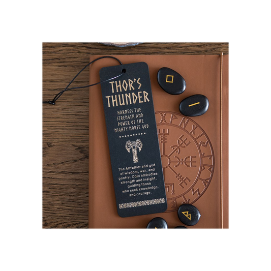 Thor's Thunder Wooden Bookmark