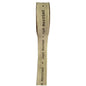 Just Married Natural Ribbon 25mm