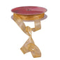 Gold Woven Edge Organza 15mm