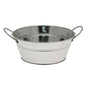 Galvanised Round Bowl with Ears (8 x 19)