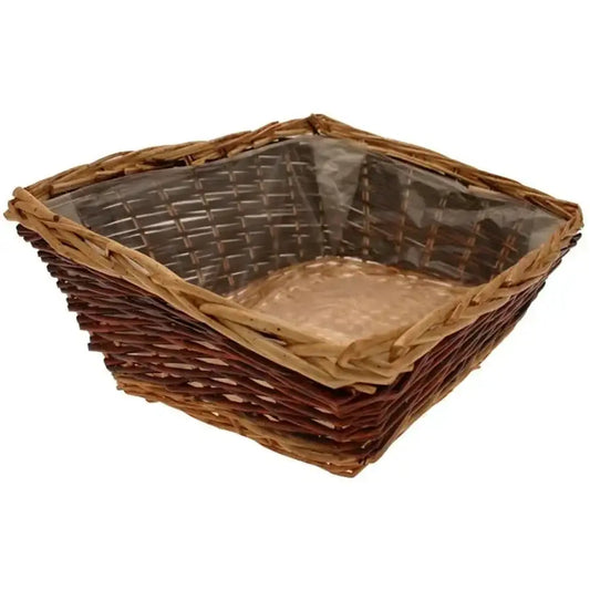 Large Rectangle Sloped Two Tone Tray 45cm