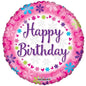 Happy Birthday Pink 18inch