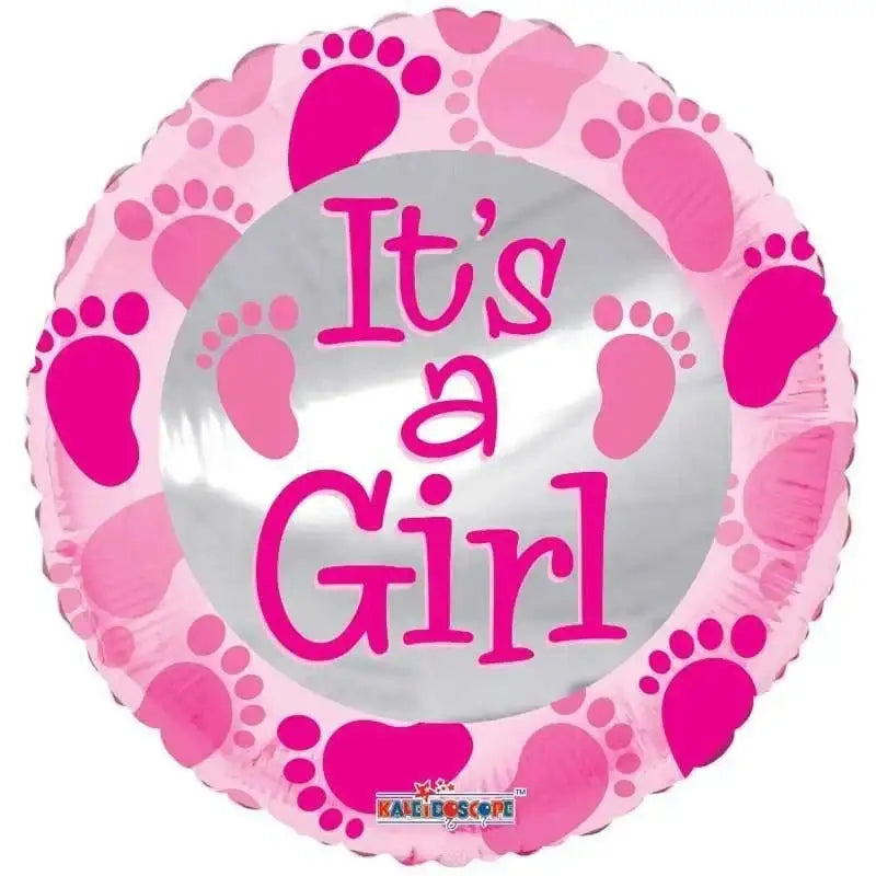 Baby Pink Footprints 18Inch