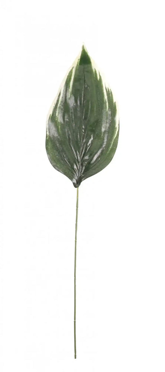 Green Hosta Single Leaf 26 Inch