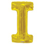 34 Inch Gold Letter I Balloon