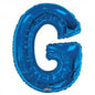 34&quot;  Letter Balloon -  G - Blue