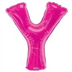 34 Inch Letter Balloon - Y - Pink