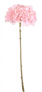 Short Stem Single Pink Hydrangea