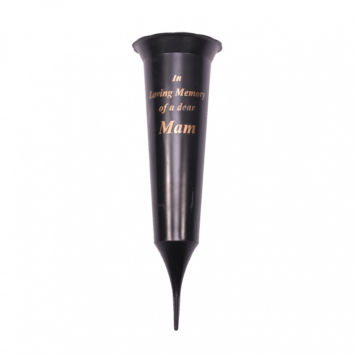 Discover the Black Spike Mam Grave Vase 32cm at Bristow Direct