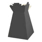 Super Dark Grey Living Vases