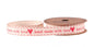 Handmade with Love Red Linen Ribbon 15mm