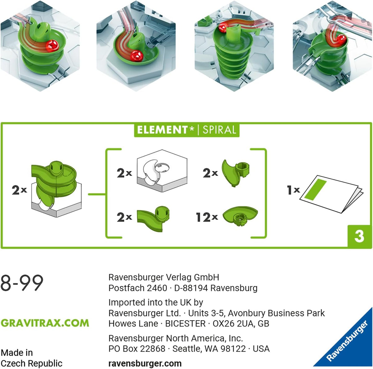 Ravensburger GraviTrax Extension Spiral