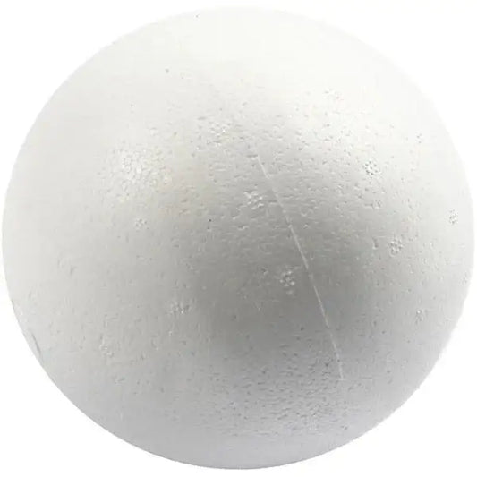 White foam craft ball for DIY home décor and luxury gift projects