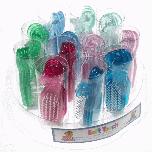 Discover the Girls 5 pce hair accessory set by Soft Touch at Bristow Direct