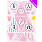 It's A Girl - Baby Sticker Bunting Baby Shower