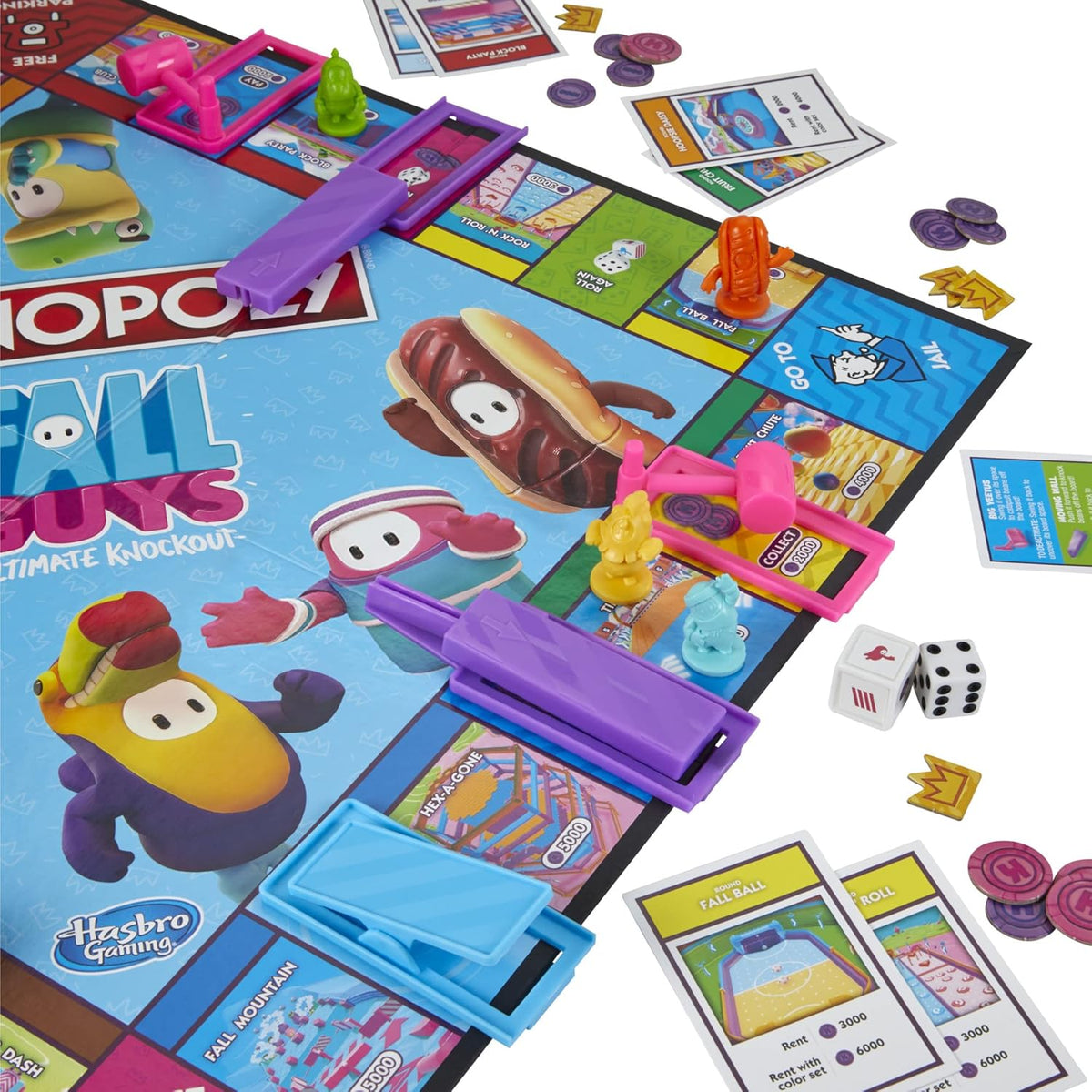 MONOPOLY Fall Guys Ultimate Knockout Edition