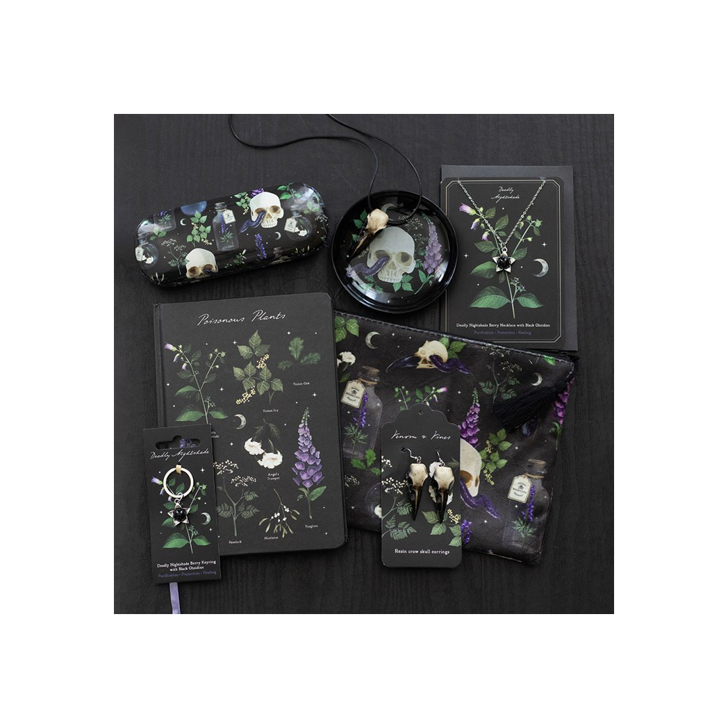 Venom & Vines Skull Trinket Dish