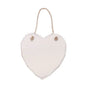 Plain Heart Hanging Plaque 12cm