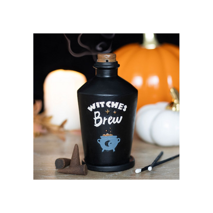 Witches Brew Potion Bottle Incense Cone Burner