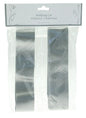 Silver Wedding Car Ribbon &amp; 3xBows
