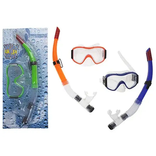 Deluxe Adult Mask and Snorkel Set