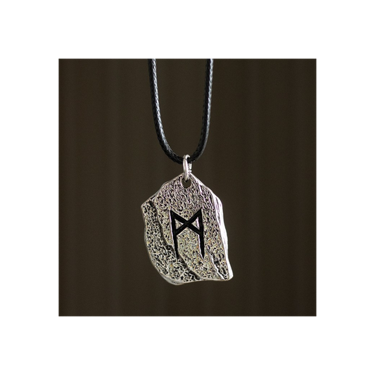 Rune of Transformation Viking Cord Necklace