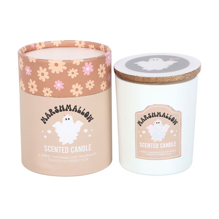 Ghost Toasted Marshmallow Candle