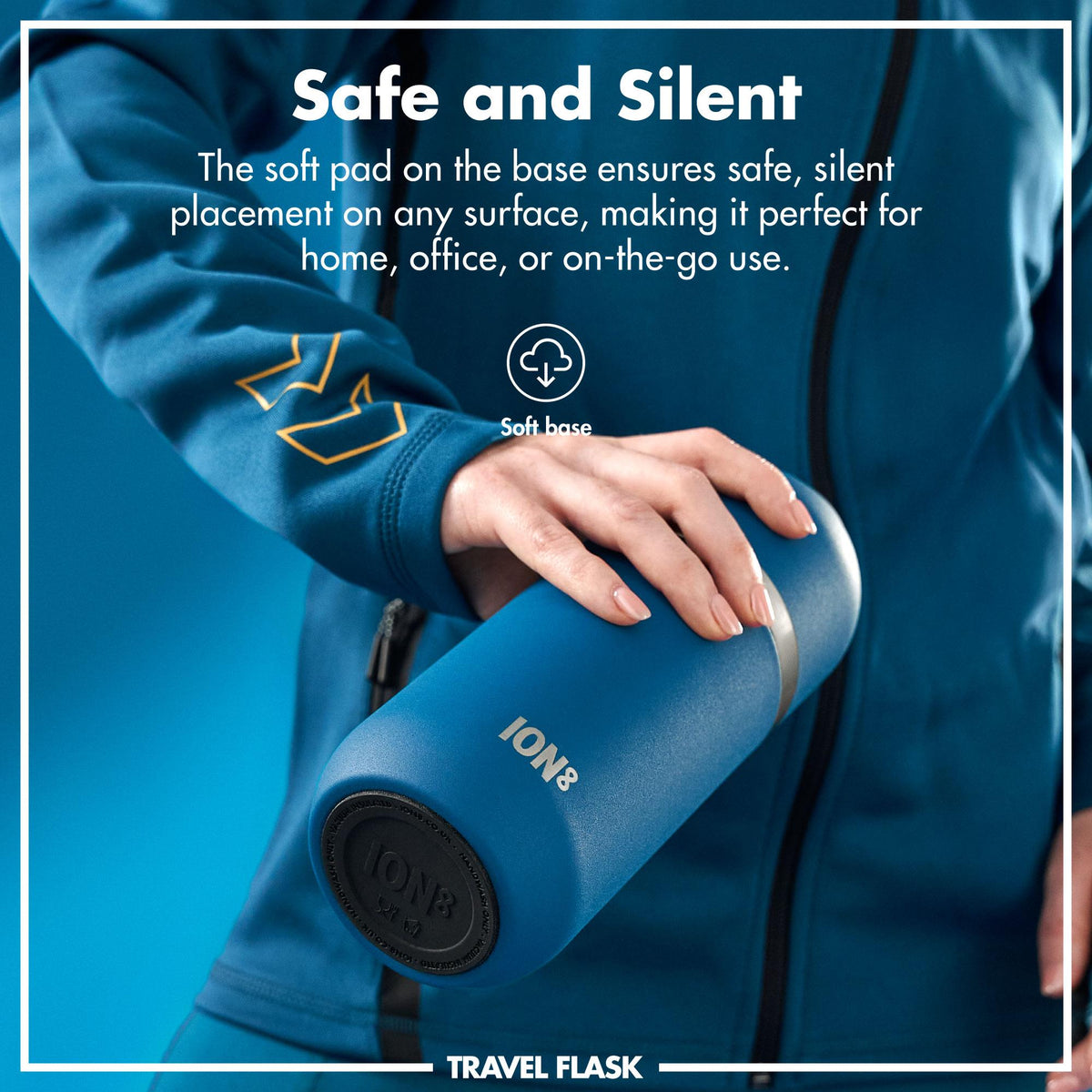 Luma Vacuum Insulated, Flask & Mug, Deep Teal, 700ml (24oz)