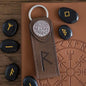 Journey Viking Rune Faux Leather Keyring
