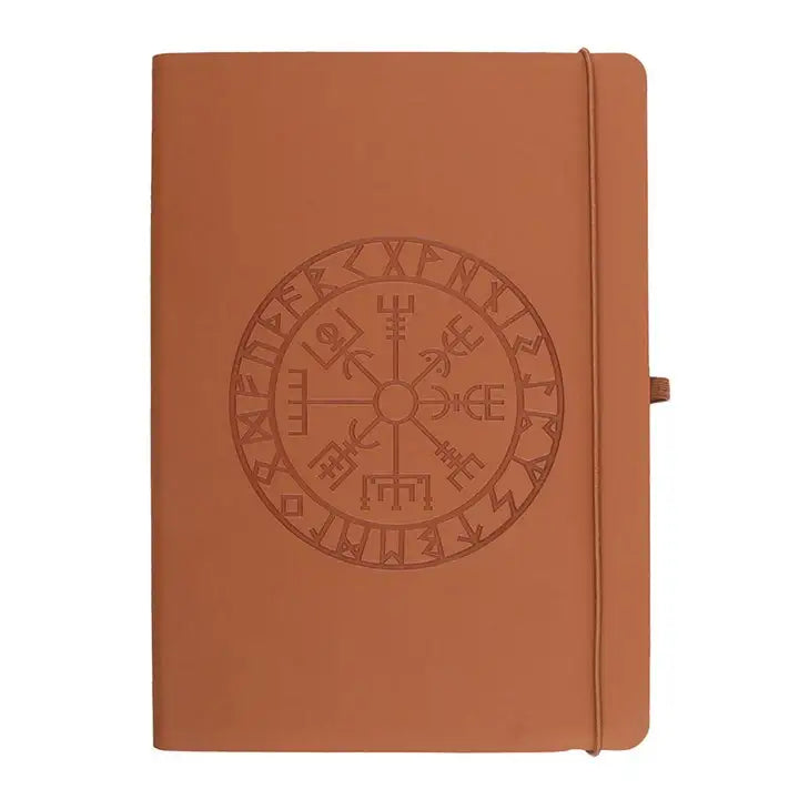 Viking Compass A5 Faux Leather Journal with Pen