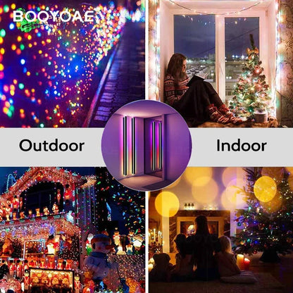 Smart Outdoor Wall Light - Colourful Remote-Controlled Porch & Patio Lamp