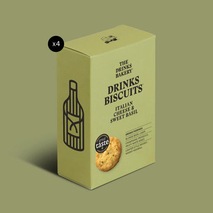 Italian Cheese & Sweet Basil Drinks Biscuits