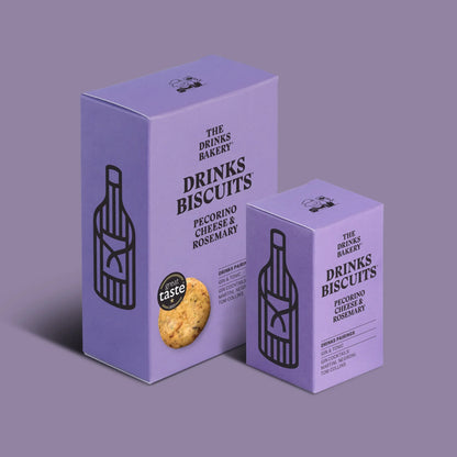 Pecorino Cheese & Rosemary Drinks Biscuits