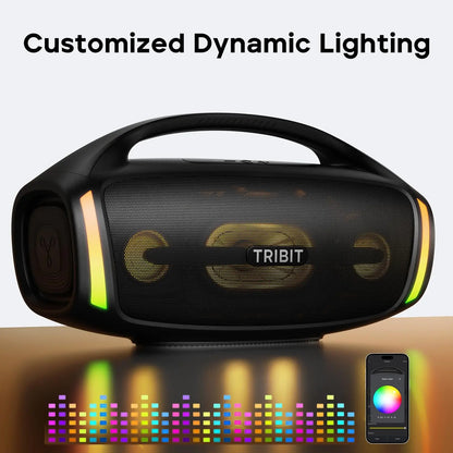 TRIBIT StormBox Blast 2 Bluetooth Speaker - 200W Portable Speaker with Subwoofer