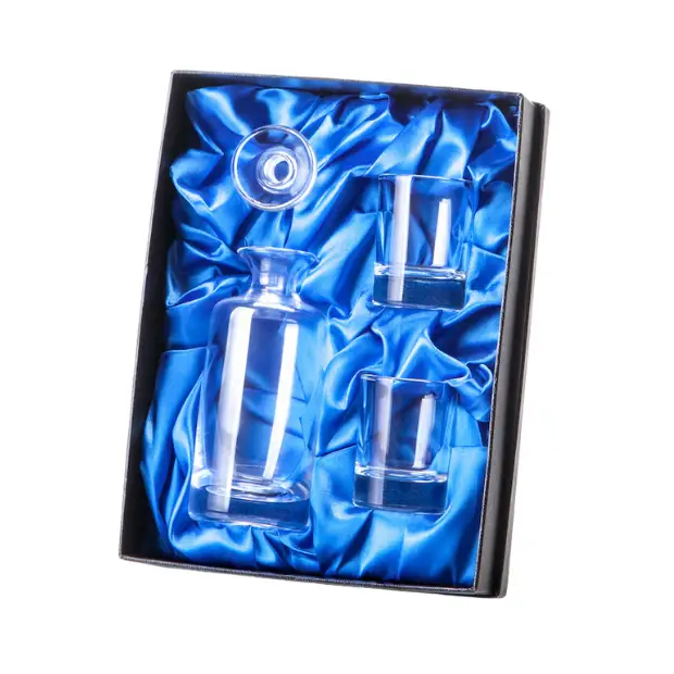 Handmade Mini Glass Decanter Gift Set
