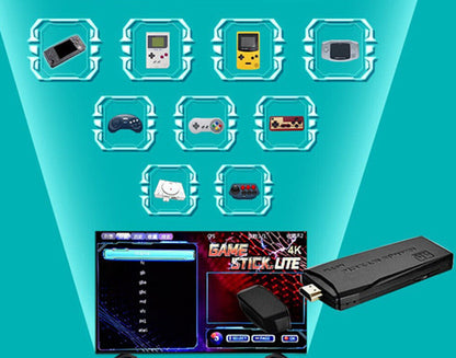 Retro Video Game Console 20,000+ Games 2 Wireless Controllers 4K HDMI Gaming