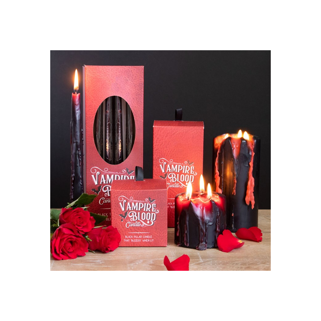 Large Vampire Blood Pillar Candle