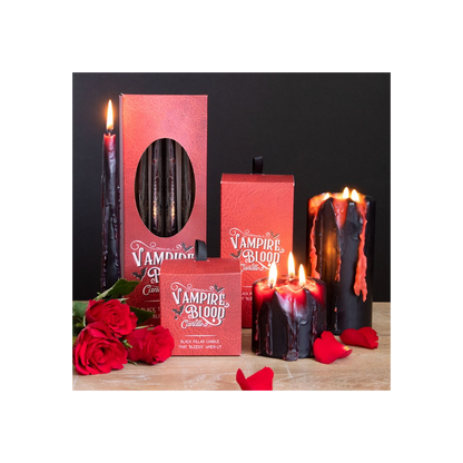Large Vampire Blood Pillar Candle