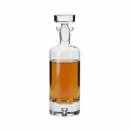 Krosno Handmade Bubble Base Decanter - 0.75L