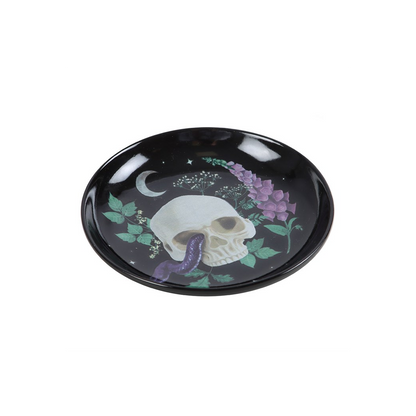 Venom & Vines Skull Trinket Dish