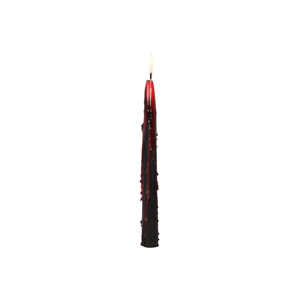 Set of 8 Vampire Blood Taper Candles