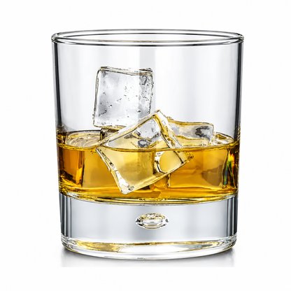 Bubble Based Whisky Tumblers - 330ml - Set of 6